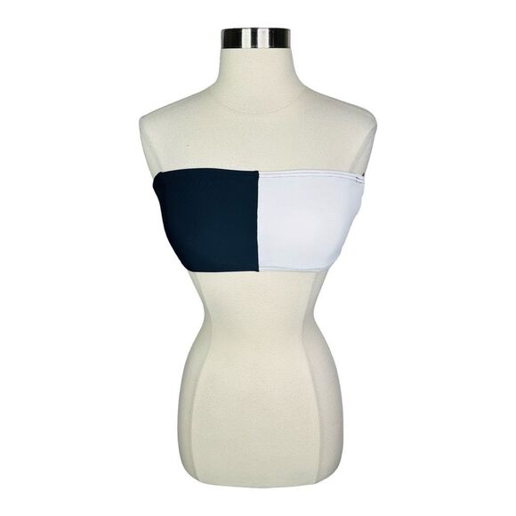 Tommy Hilfiger Color Block Bandeau Bikini Top - Size Large - Picture 2 of 6